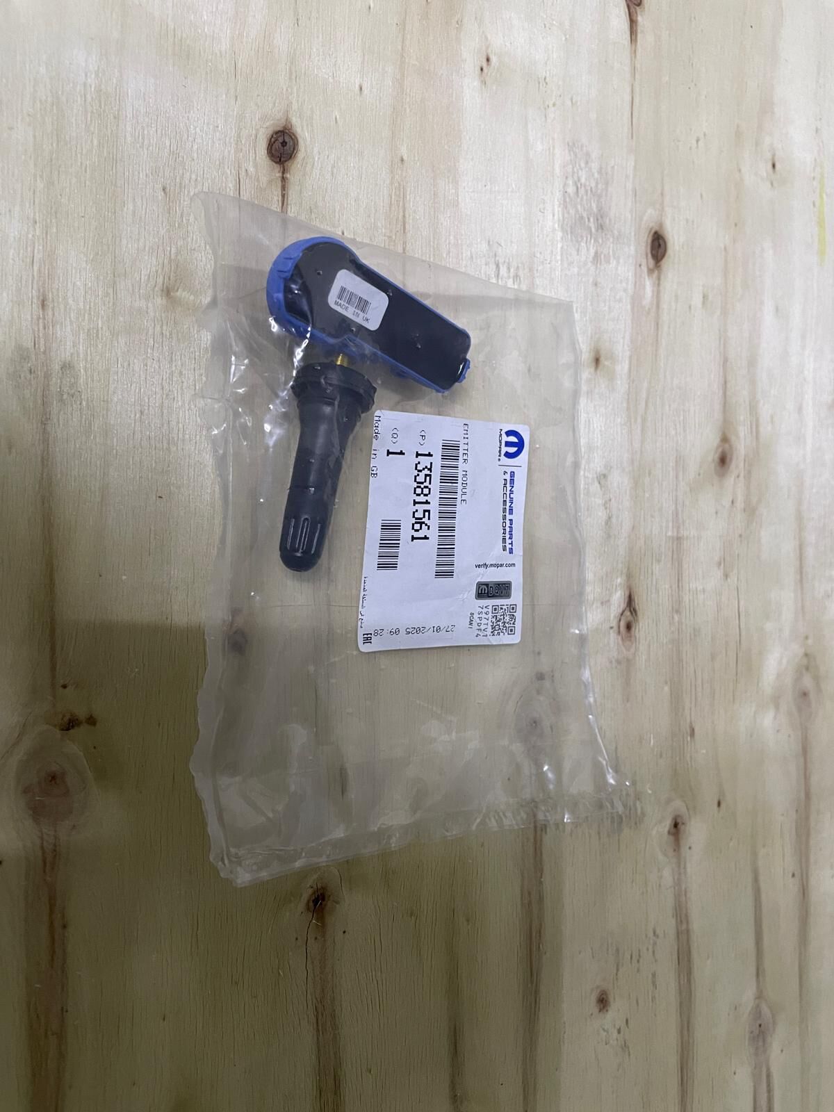 GM (PSA-MOPAR) ORİJİNAL LASTİK BASINÇ SENSÖRÜ (13581561) OPEL CORSA E - OPEL MOKKA -  CHEVROLET CRUZE/CAPTIVA