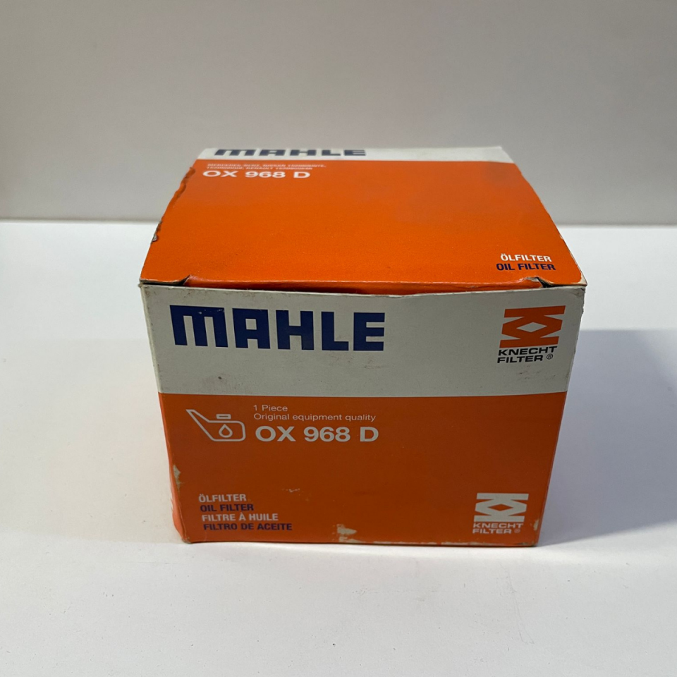 Mahle Yağ Filtresi (OX968D) | MERCEDES A180 W177 (2020) -MERCEDES A200 V177 (19-24) - CLA 200 (19-24) - GLA 200 (20-24) | NISSAN JUKE 1.0 (20-24) - MİCRA 1.0 (19-20) QASHQAİ 1.2 (14-18) - X-TRAİL 1.3 (19-20)